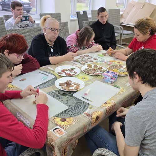 Vánoční tvoření na ostravské SŠ