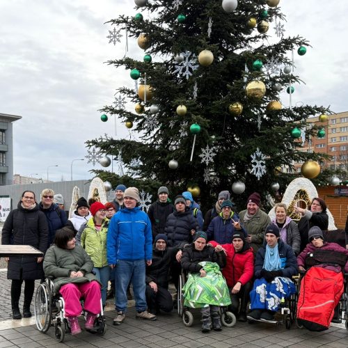 Žáci ostravské SŠ navštívili vánoční trhy v Ostravě