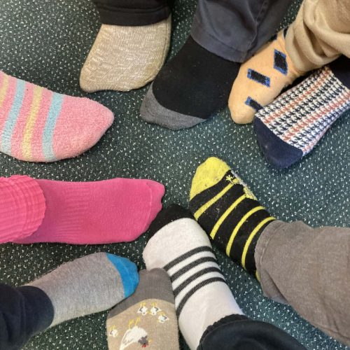 Ponožková soutěž ve školní družině Nový Bohumín