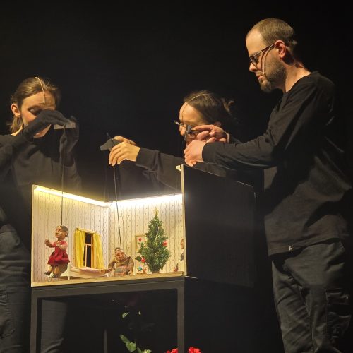 Žáci SŠ Ostrava v divadle loutek